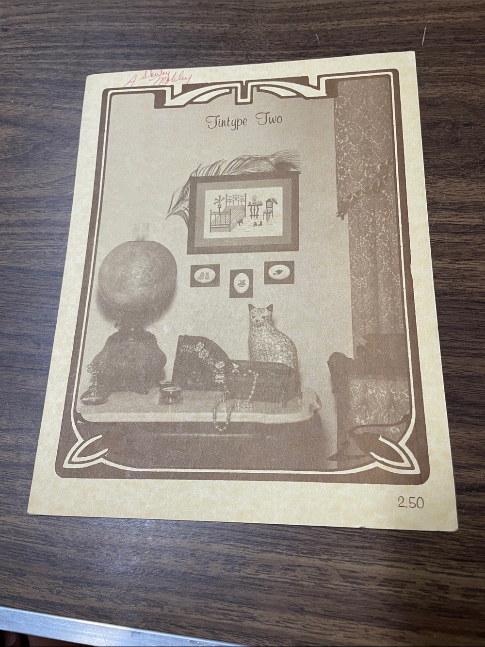 Vintage 'Tintype Two' Decorative Print‎ - Sepia Tones
